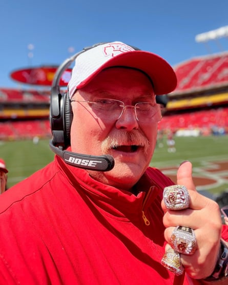 Almost Andy': how one fan benefited most from the Chiefs' winning run | Super Bowl | The Guardian
