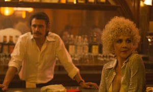 Maggie Gyllenhaal with James Franco in The Deuce