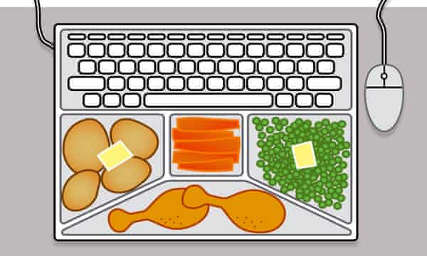 The New Rules Of Eating Al Desko Food The Guardian