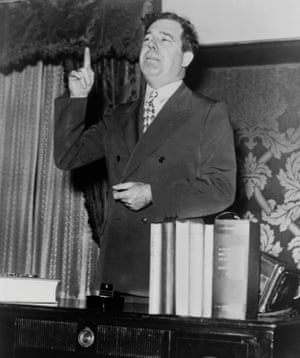 Louisiana strongman and scourge of judges, Huey Long.