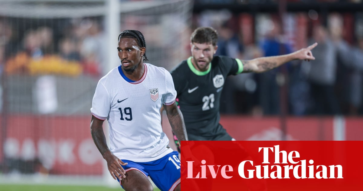 USA 2-1 Australia: men’s international football friendly – as it happened