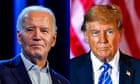 Trump leads Biden in six swing states, new poll shows – live