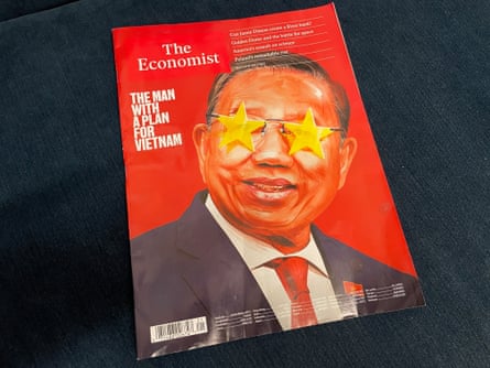 The Economist issue featuring Vietnam's top leader, To Lam.