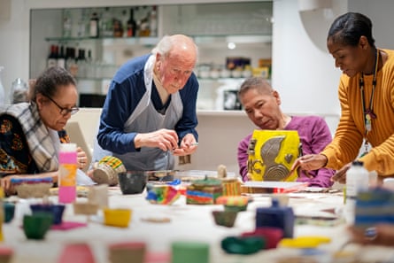 A pottery class at Tonic Bankhouse.