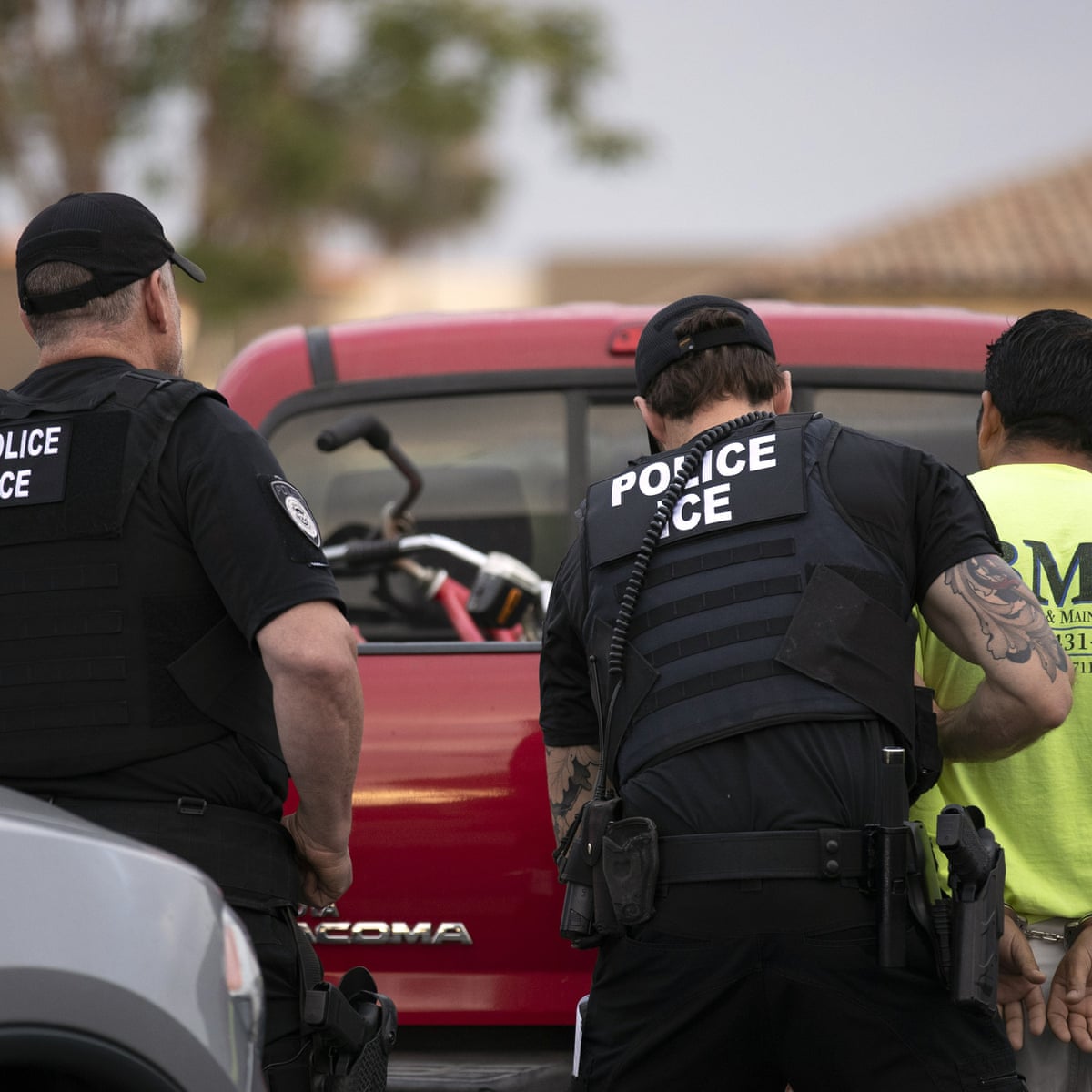 US immigration agency operates vast surveillance dragnet, study finds | Surveillance | The Guardian