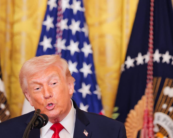 Trump issues fresh Iran warning, calling regime ‘deranged scumbags’ – US politics live