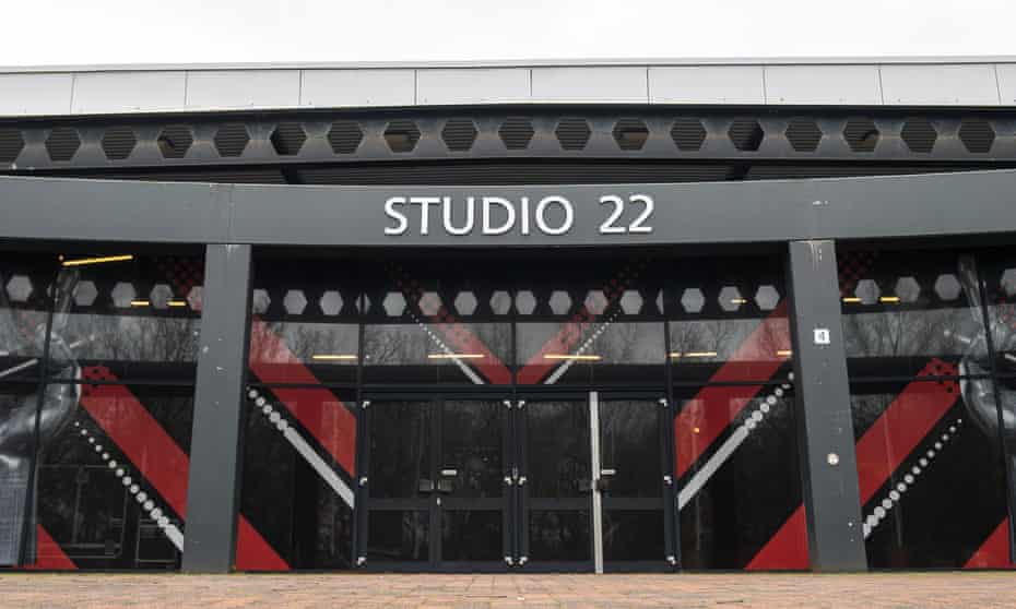 Exterior of Studio 22 at the Media Park, where The Voice of Holland was filmed