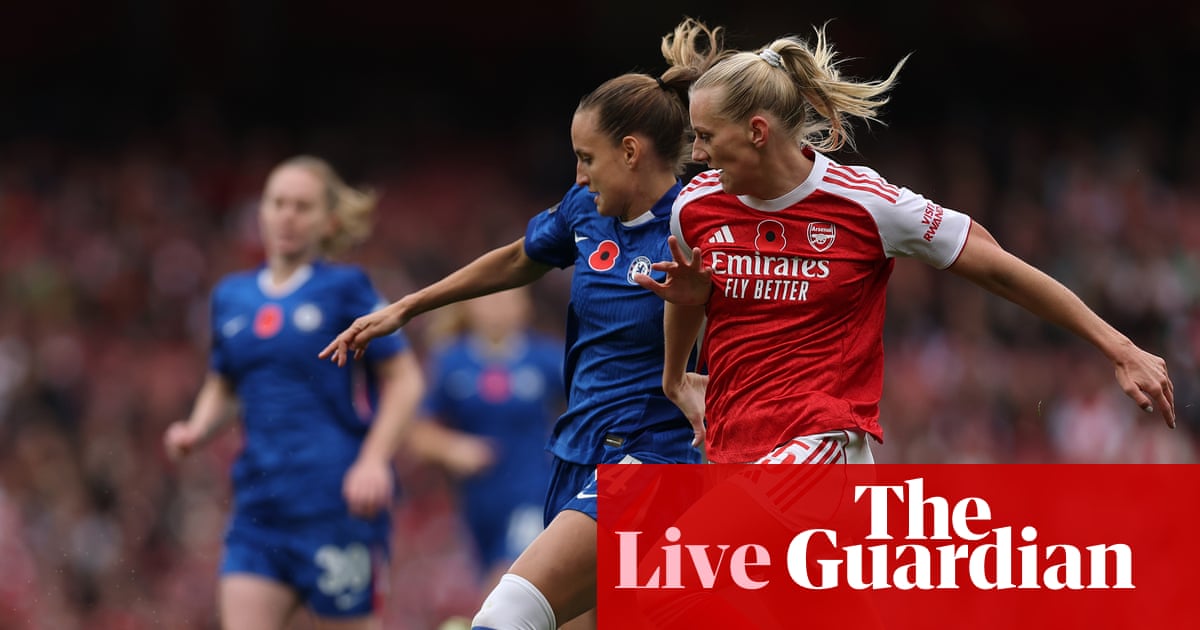 Arsenal v Chelsea: Women’s Super League – live