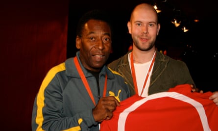 Pelé and Rob.