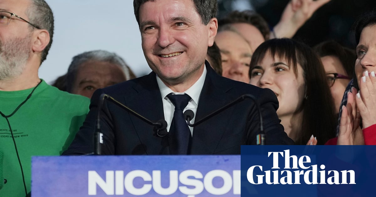 Nicusor Dan, the maths prodigy who beat an ultranationalist for Romanian presidency