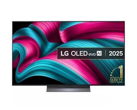LG C5 55” OLED evo AI 4K HDR Smart TV 2025 - OLED55C54LA