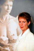 Imrie and the photograph of her Women’s Institute character in Calendar Girls.