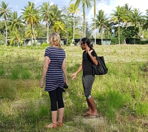 Behrouz Boochani and Nicole Judge.