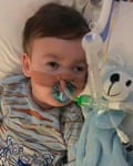 Alfie Evans, who is receiving treatment at Alder Hey hospital in Liverpool