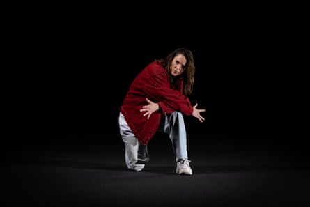 Rachael Gunn AKA Raygun at the Victoria Dance festival, Melbourne.