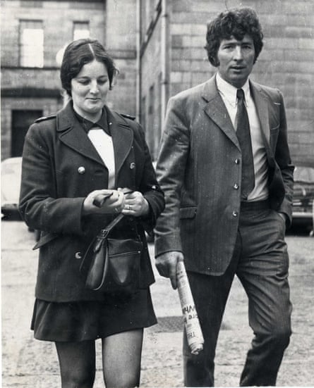 Mary McGee with husband Seamus in 1972