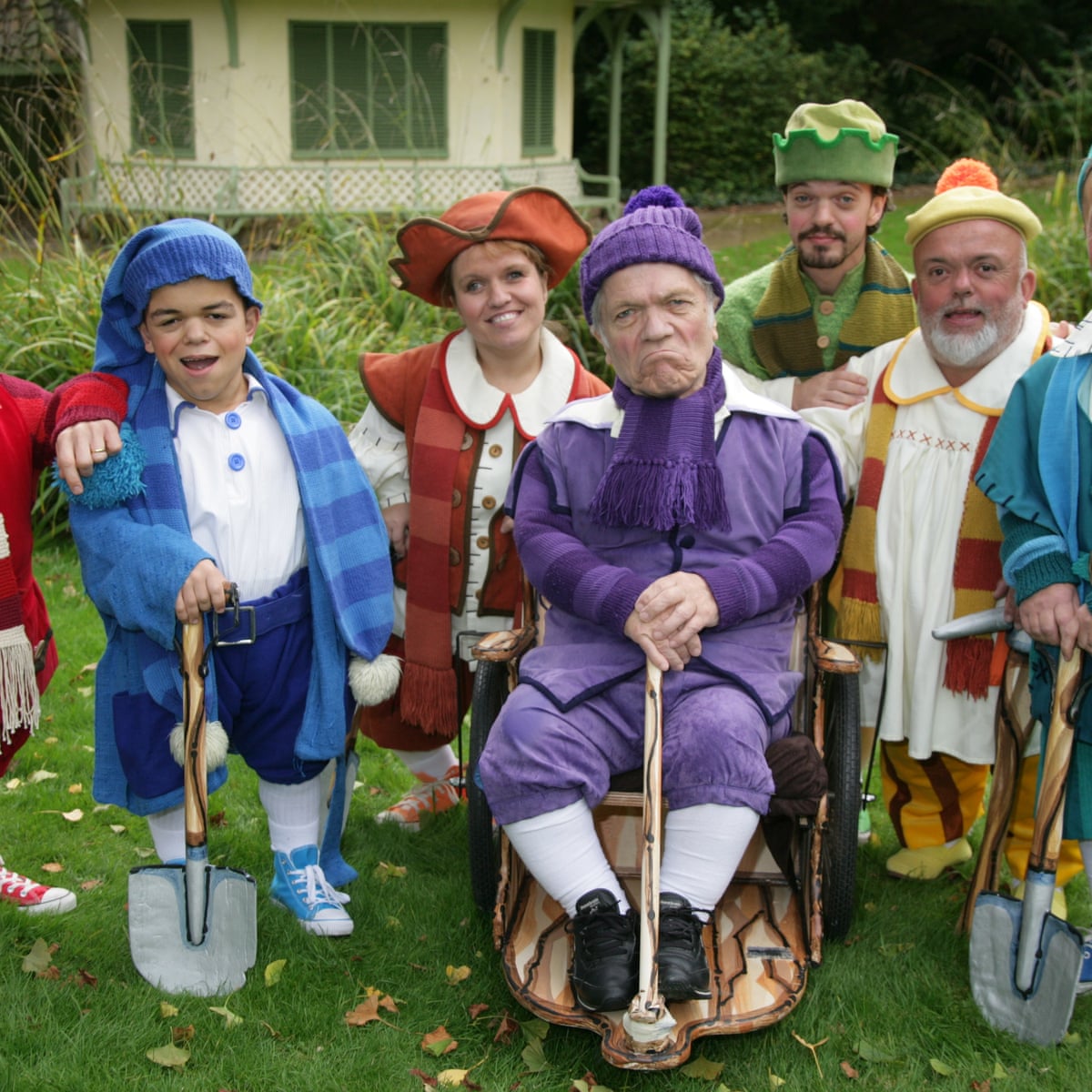 why are pantos casting tall people as dwarves panto season the guardian