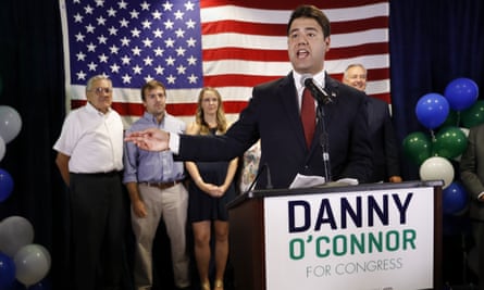 Danny O’Connor, the Democratic challenger in an Ohio special election separated by less than 2,000 votes.