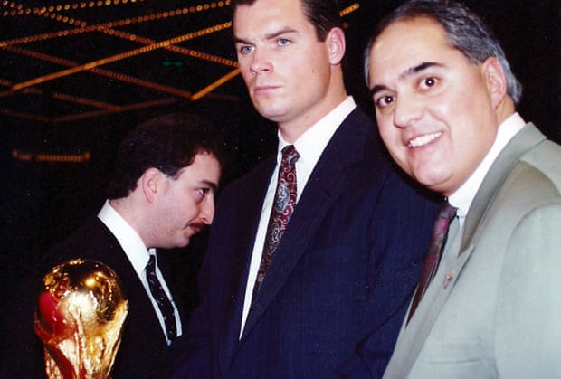 Jim Paglia (right) helped bring the World Cup opener in 1994 to Chicago.