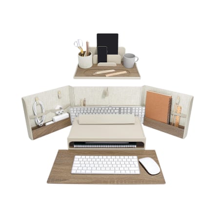 Stackers oatmeal and linen office in a box
