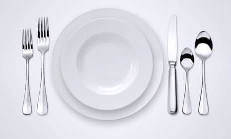 Table Setting With Clipping PathsTable setting with clipping path for the plates, forks, spoons and knife.