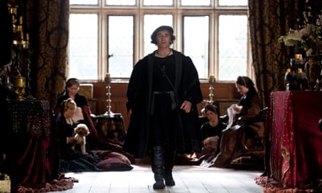 writing novel in present tense Mark Rylance in the BBC adaptation of Wolf Hall.