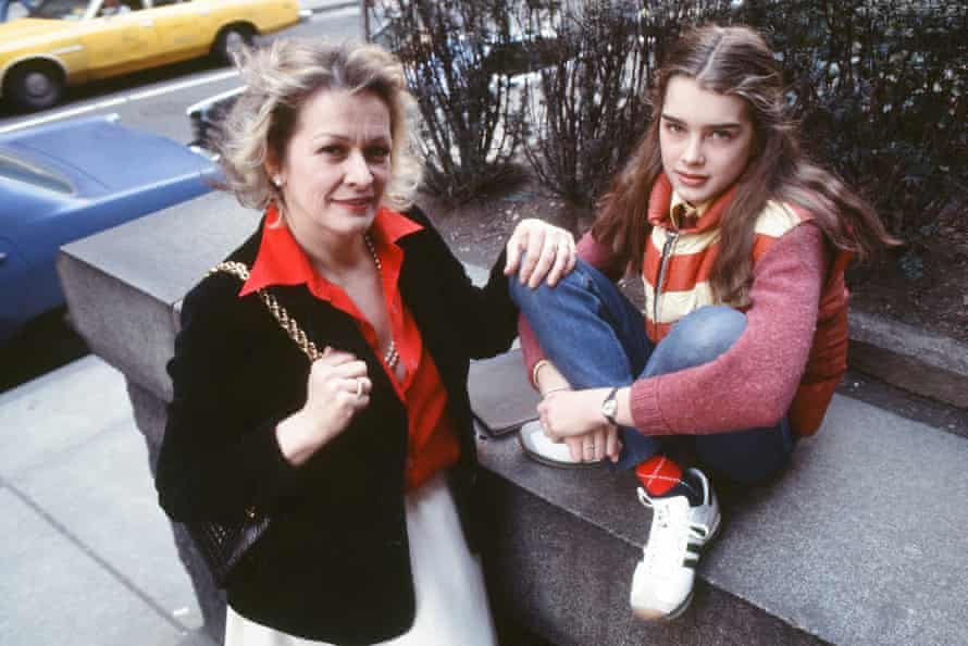 Teri and Brooke Shields in 1978.