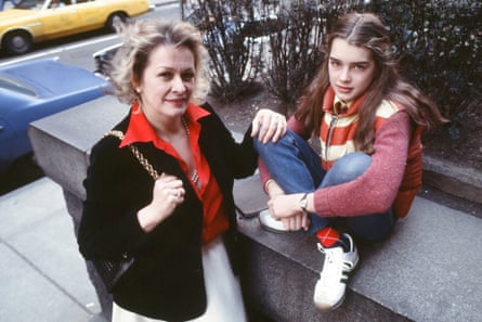 Teri and Brooke Shields in 1978.