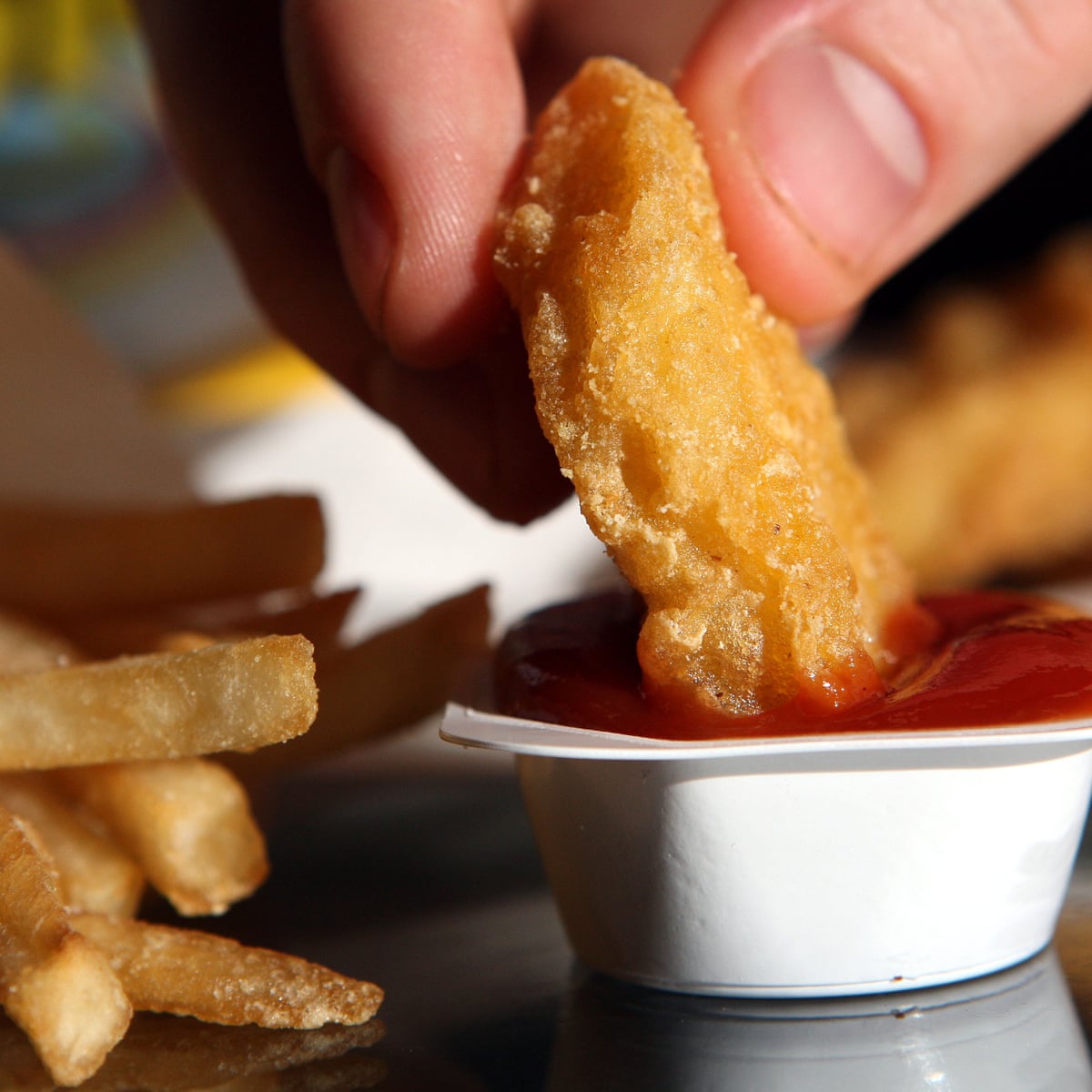 Mcdonald S Chicken Nugget Shaped Like Among Us Character Sells For 100 000 Mcdonald S The Guardian - mcdonald s chicken nugget shaped like the chicken chicken nugget song on roblox Mcdonald S Chicken Nugget Shaped Like Among Us Character Sells For 100 000 Mcdonald S The Guardian - the chicken chicken nugget song on roblox