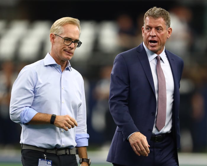 Troy Aikman addresses reported rift with Joe Buck and says he is leaving ESPN