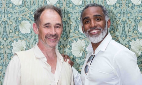 Mark Rylance, a trustee of Intermission Youth Theatre, and Darren Raymond, the company’s artistic director