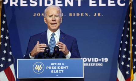 US president-elect Joe Biden has vowed to return the US to the Paris agreement.