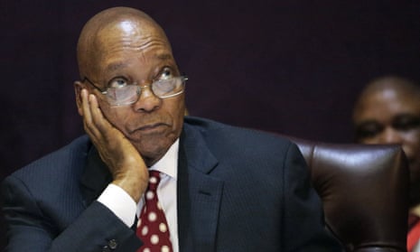 South African president Jacob Zuma.