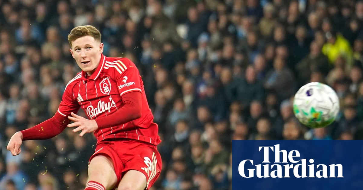 Anderson saves draw for Nottingham Forest as Manchester City slip back