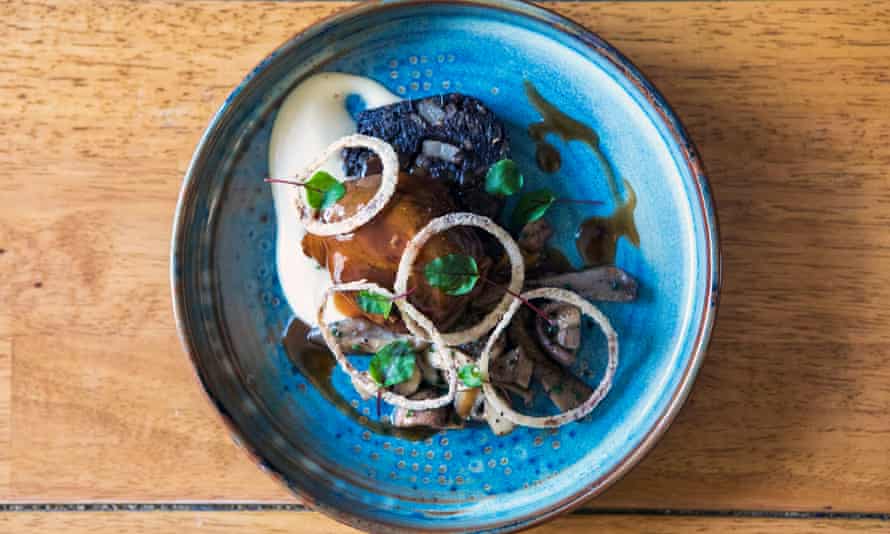 'The rising star': pig's cheek and black pudding.