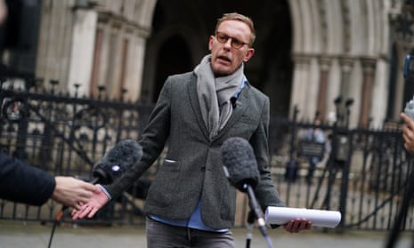 Laurence Fox ordered to pay £180,000 to two people he called