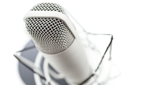 book reviews podcast a studio microphone for recording podcasts.