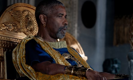 Denzel Washington as Macrinus.
