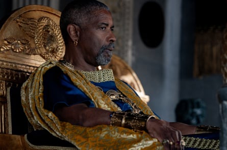 Denzel Washington as Macrinus.