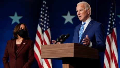 Joe Biden: 'When the count is finished, we believe we will be the winner' – video