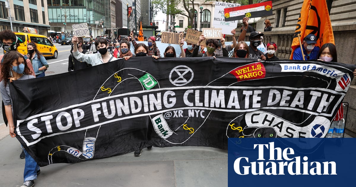 US banks abandon ‘bare minimum’ environmental standards project, alarming climate groups | Banking