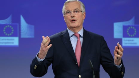 Michel Barnier: Irish border checks 'unavoidable' under Brexit – video