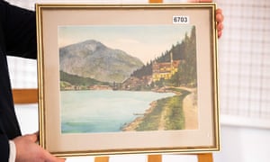 The authenticity of the watercolours attributed to Hitler has been questioned.