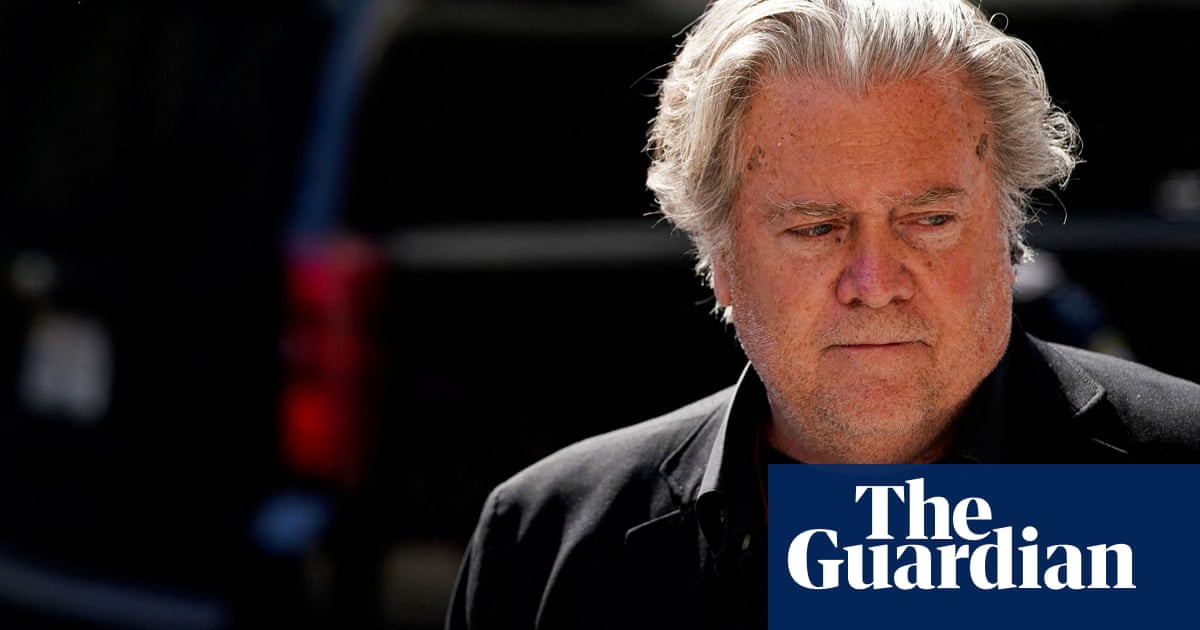 Bannon suffers setback as judge rejects delaying contempt of Congress trial