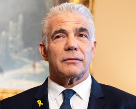 Israeli opposition leader Yair Lapid