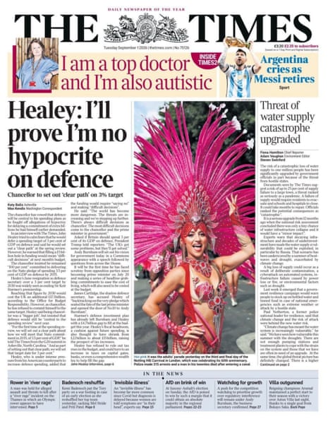 Times splash