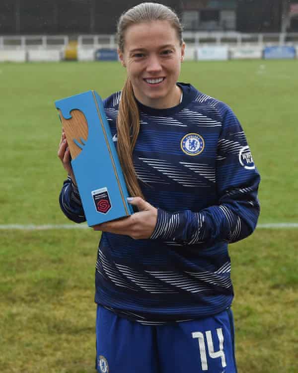 Kirby with the trophy that confirmed her fine form in January.