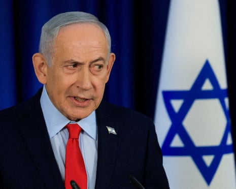 Benjamin Netanyahu and Sheikh Mohamed bin Zayed Al Nahyan meeting in UAE