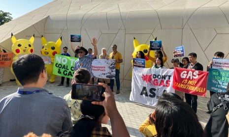 بيكاتشو في مؤتمر Cop28 في دبي