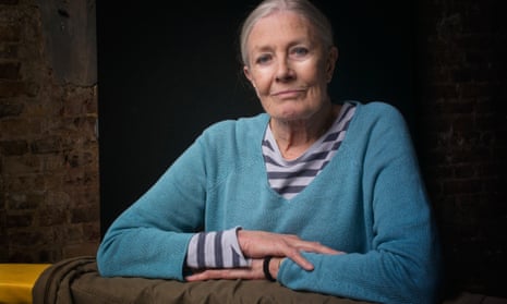 Blue steel … Vanessa Redgrave at the Almeida theatre where she is playing Queen Margaret opposite Ralph Fiennes’s Richard III.